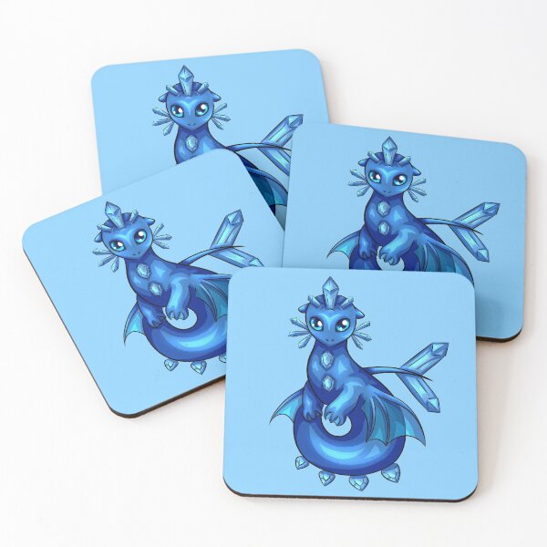 Item preview, Crystal Dragons | Sapphire | Transparent background designed and sold by shirinsart.