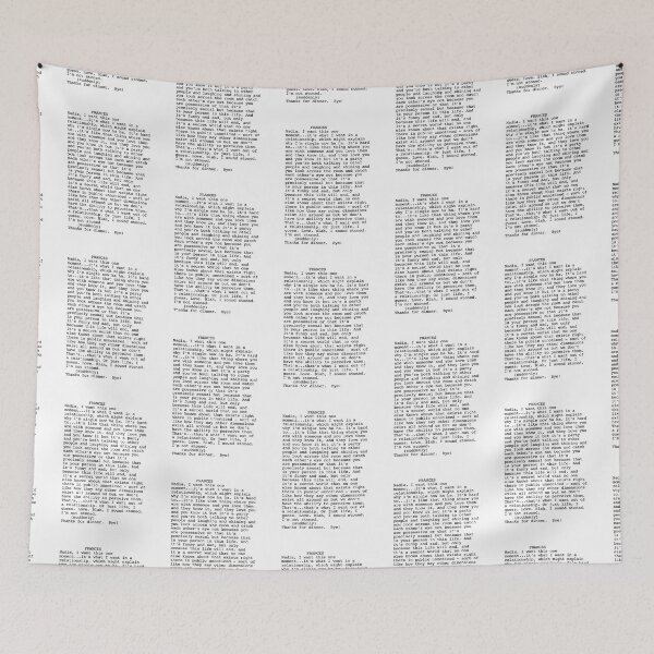 Item preview, frances' monologue designed and sold by teenagebanan.