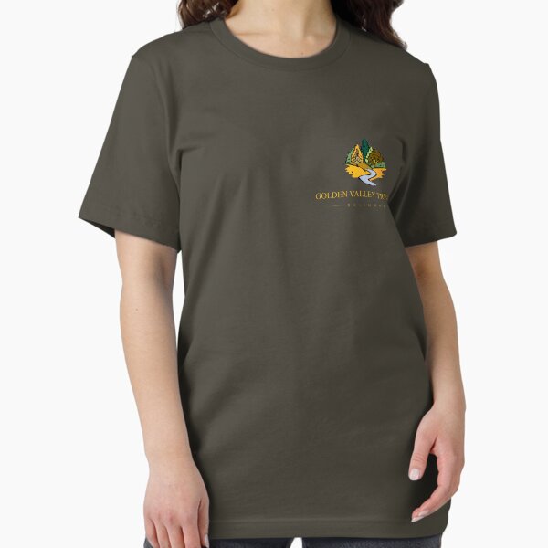 Golden Valley Tree Park - T Shirt - Small Logo - Yellow Text Essential T-Shirt