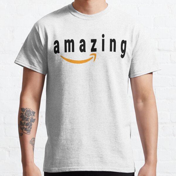amazon logo tee shirts