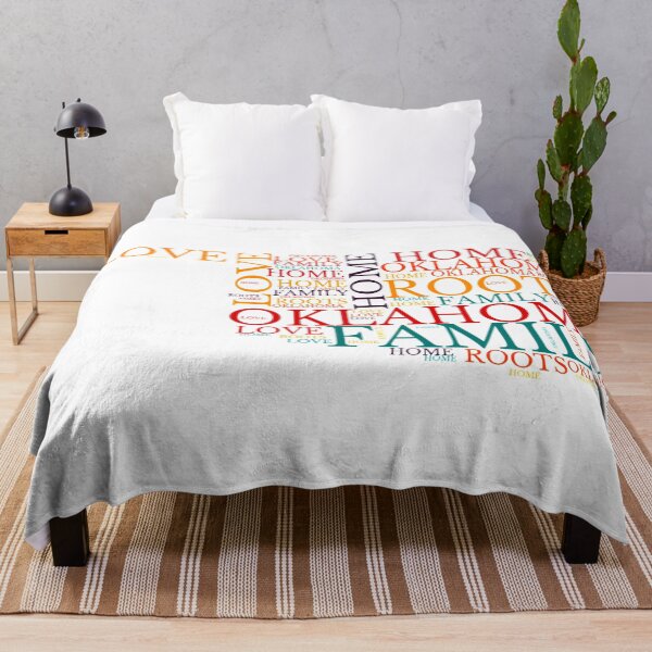 Item preview, Oklahoma Home, Love, Roots and Family Map designed and sold by marosharaf.
