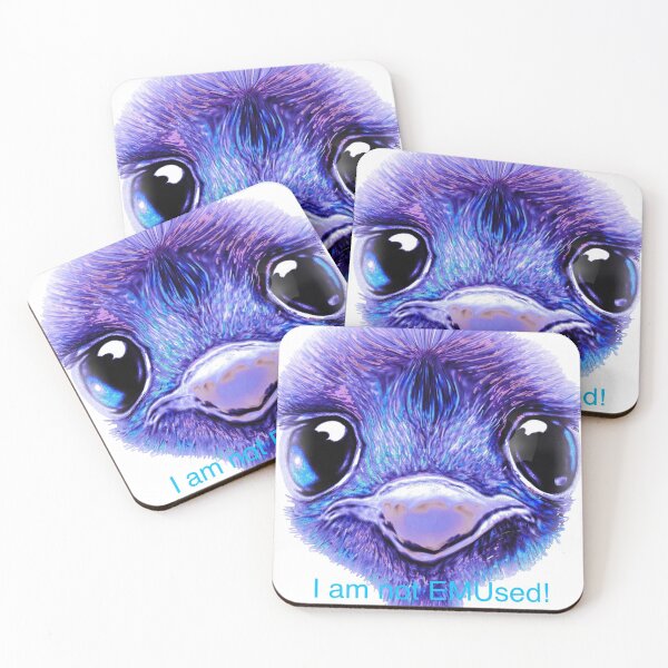 Item preview, Cute animals EMU fun I am not EMUsed! Baby emu ostrich kids pictures designed and sold by Julieford.