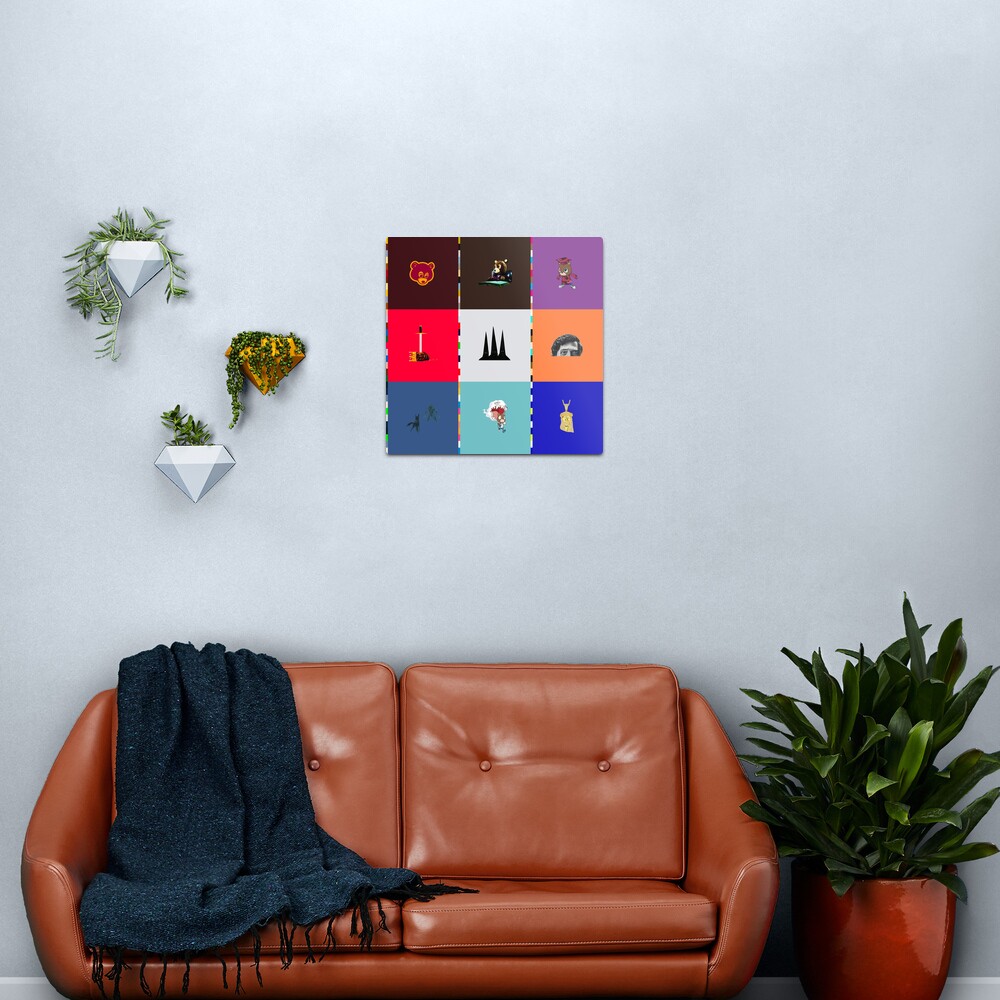 kanye west albums Metal Print