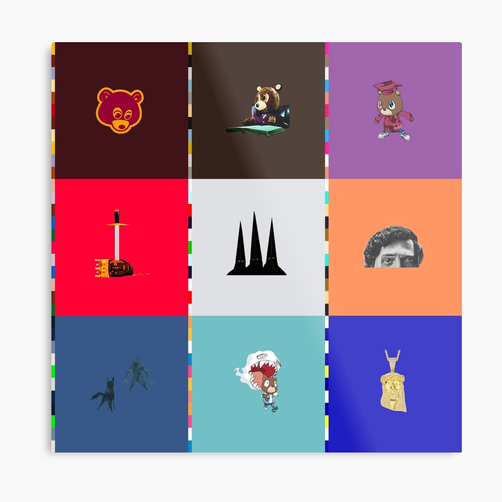 Kanye West Albums Credit Card & Debit Card Skin