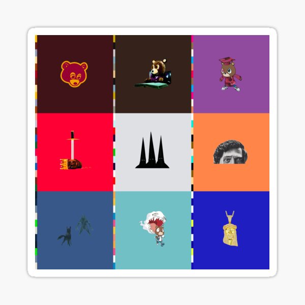 albums de kanye west Sticker