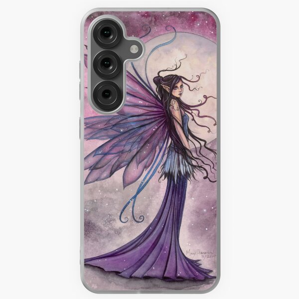Item preview, Starlit Amethyst Fairy Fantasy Art by Molly Harrison designed and sold by Molly  Harrison.