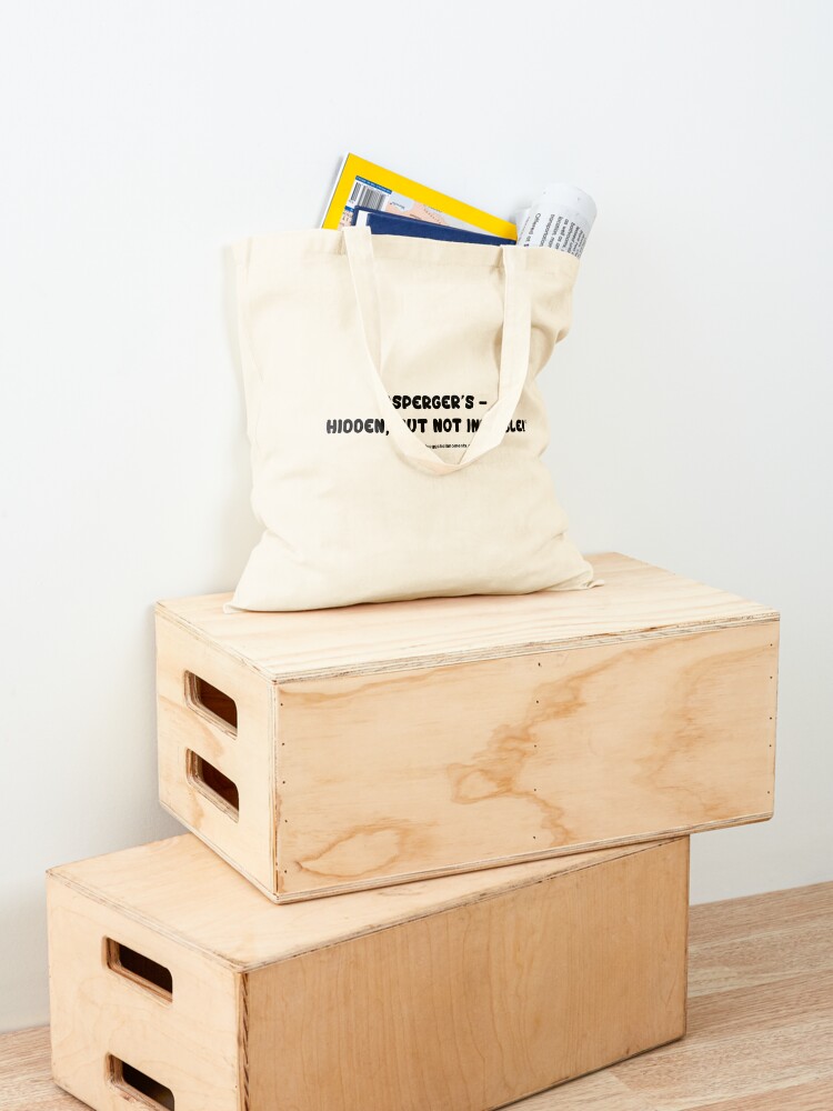 Alternate view of Hidden, But Not Invisible! Tote Bag