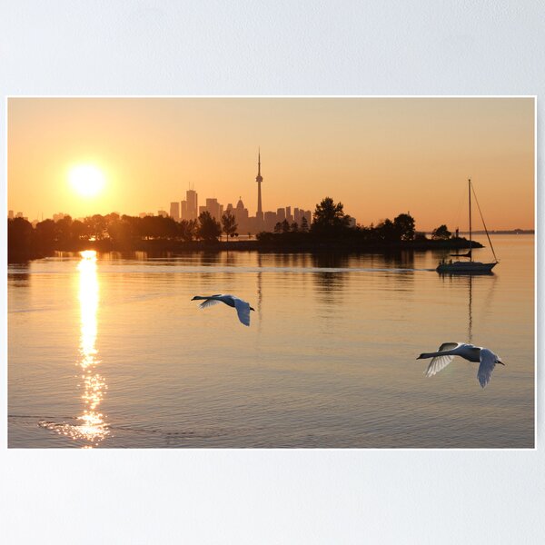 Item preview, Sunrise Over Toronto designed and sold by NewfieKeith.
