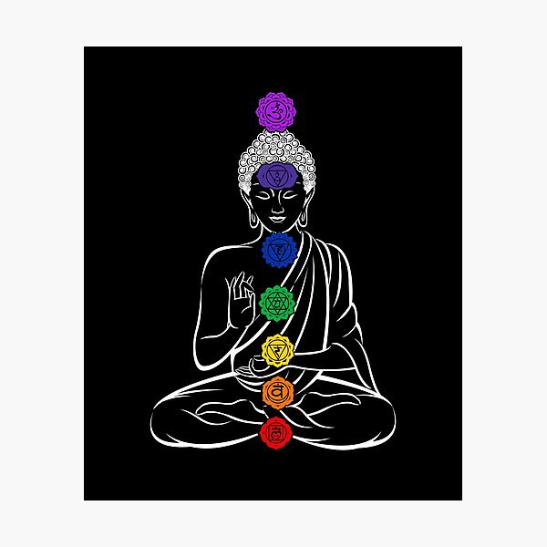 Item preview, Buddha 7 Chakras Meditation- Light designed and sold by NirvanaxStudio.