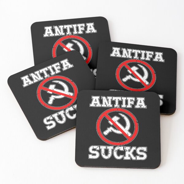 Item preview, Antifa Sucks Anti-Communism Anti-Fascism designed and sold by Sinful Charm.