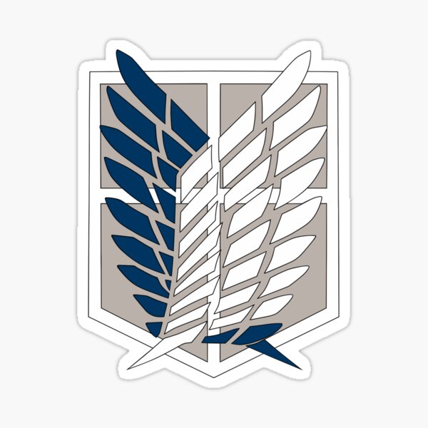 Shingeki No Kyojin Stickers | Redbubble