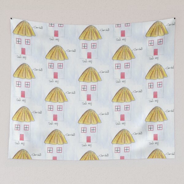 Item preview, Clam House designed and sold by Hazel Meades.