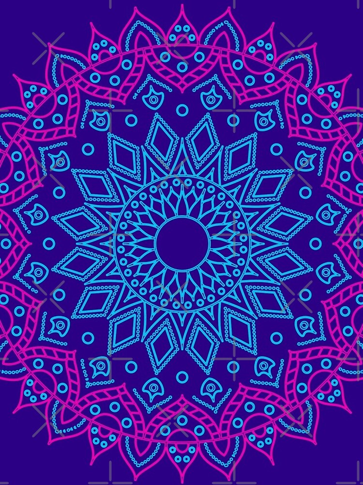 Thumbnail 4 of 4, iPhone Case, mandala shape designed and sold by Pointit.
