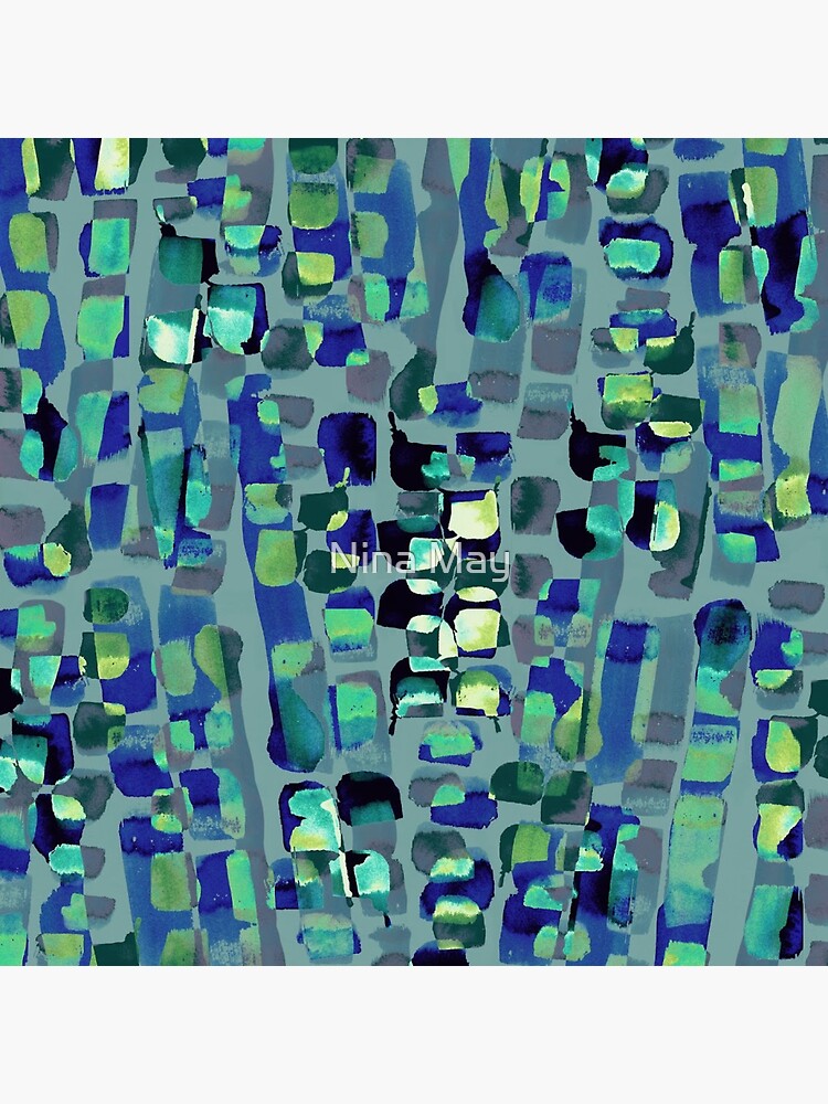 Mid Century Aqua by ninabmay