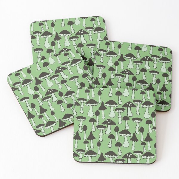 Item preview, mushrooms pattern designed and sold by Kiluvi.