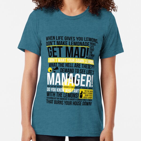 Lemons Tri-blend T-Shirt