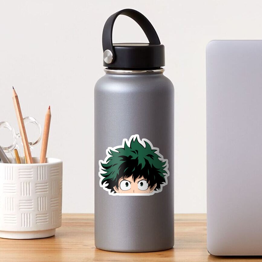 Izuku Midoriya Peeker | Deku | My Hero Academia Sticker