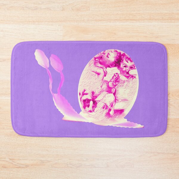 Item preview, t's spring Snails and children an unfailing love in pink designed and sold by Ralek.