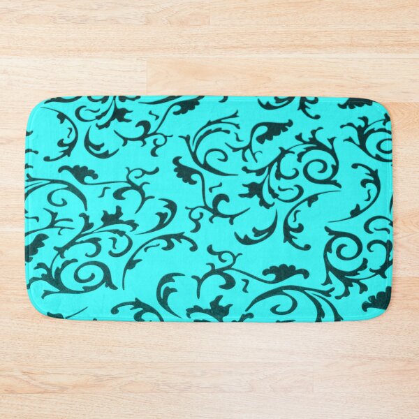 Item preview, Copie de ARABIATA 25 black gray patterns Morocco Essaouira flowers leaves design arabesques scrolls decor designed and sold by dragonemma.