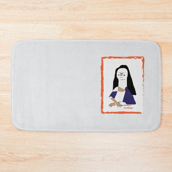 Item preview, 'Moonylisa' / Mona Lisa by Stringer Things designed and sold by stringerthings.