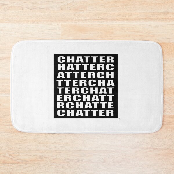 Item preview, "CHATTER BOX" T-Shirt and product design - black and white designed and sold by JohnnyMyass.