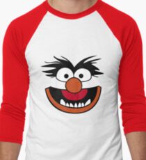 Animal Muppet (Orange Lips&Nose) Men's Baseball ¾ T-Shirt