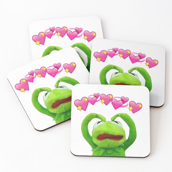 Item preview, Wholesome Kermit Meme Frog designed and sold by 45seals.