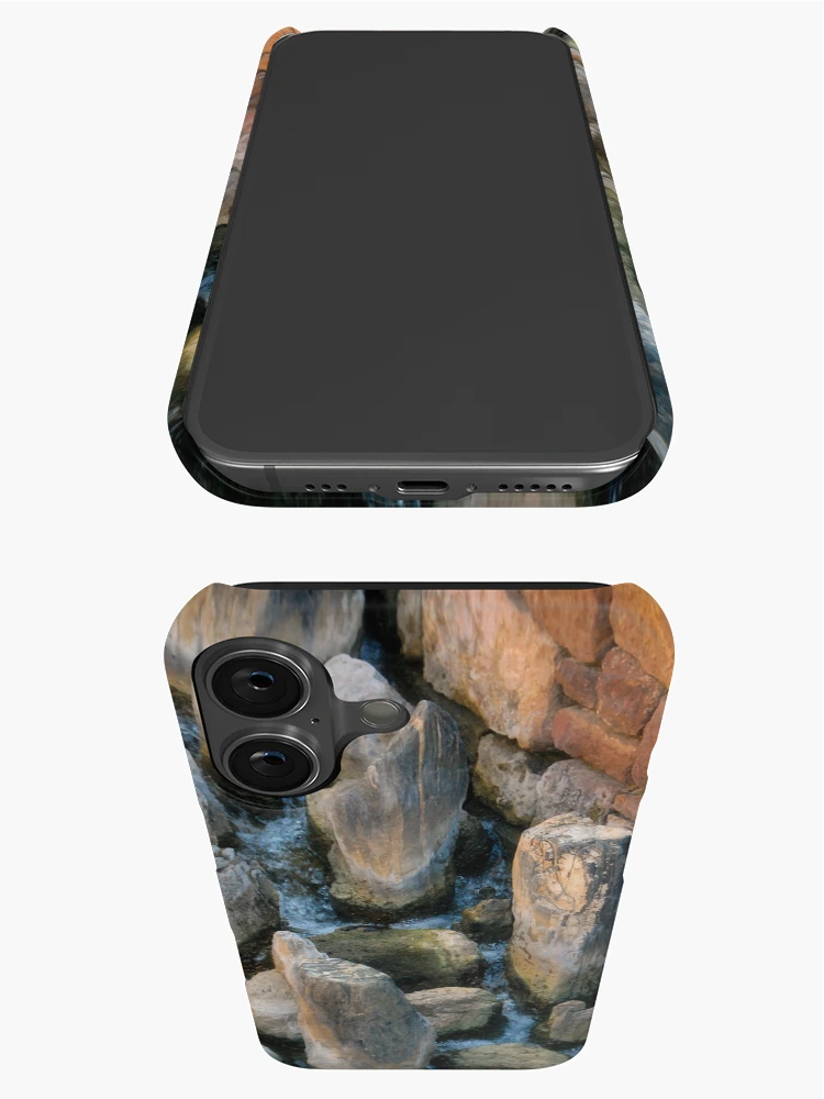 Thumbnail 3 of 4, iPhone Case, Water Rocks designed and sold by lorib.