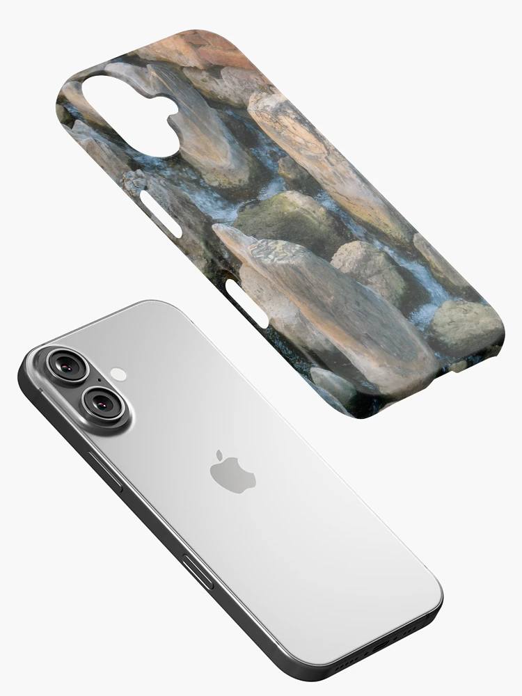 Thumbnail 2 of 4, iPhone Case, Water Rocks designed and sold by lorib.
