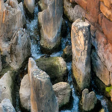 Artwork thumbnail, Water Rocks by lorib