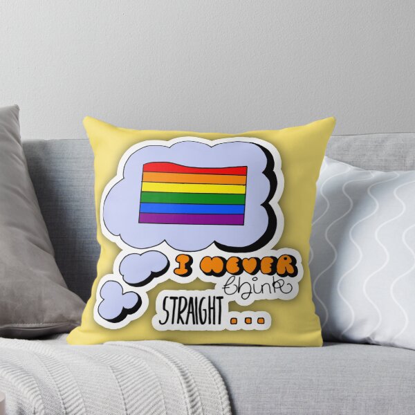 Item preview, LGBTQ+ Pride Flag Pun designed and sold by rosydesigns.
