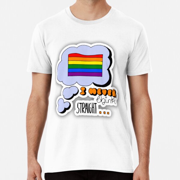 LGBTQ+ Pride Flag Pun Premium T-Shirt