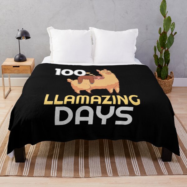 Item preview, 100 Llamazing Days 100th Day Of School - Sloth Riding Llama graphic designed and sold by RedmonsDesigns.