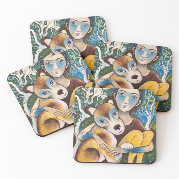 Item preview, child and a dog designed and sold by alexandra frank.