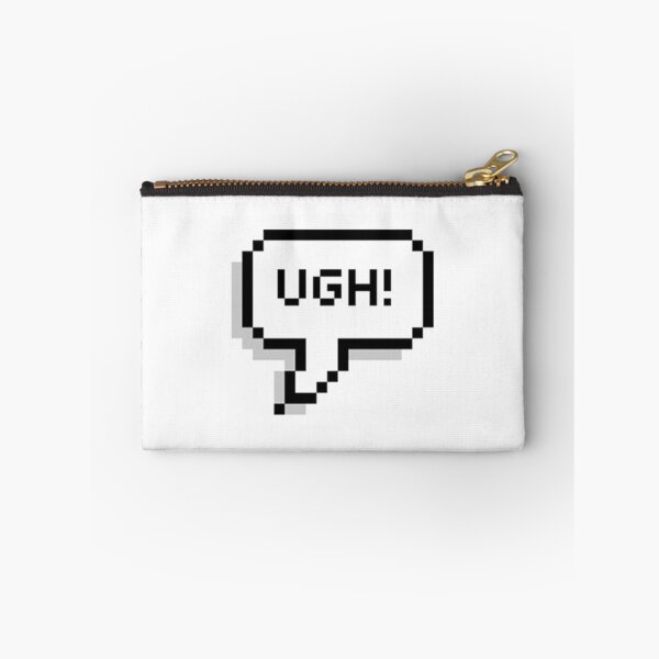 Item preview, BTS UGH! Pixel Speech Bubble designed and sold by angiecat-art.
