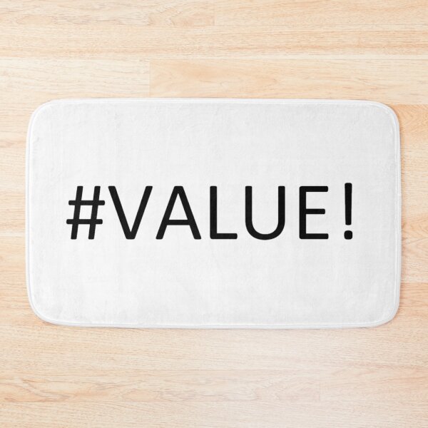 Item preview, Spreadsheet Value Error Design designed and sold by bkeeklee.