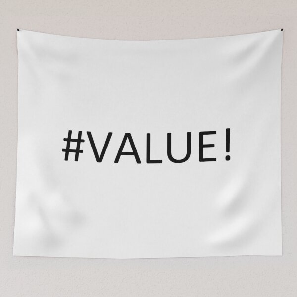 Item preview, Spreadsheet Value Error Design designed and sold by bkeeklee.