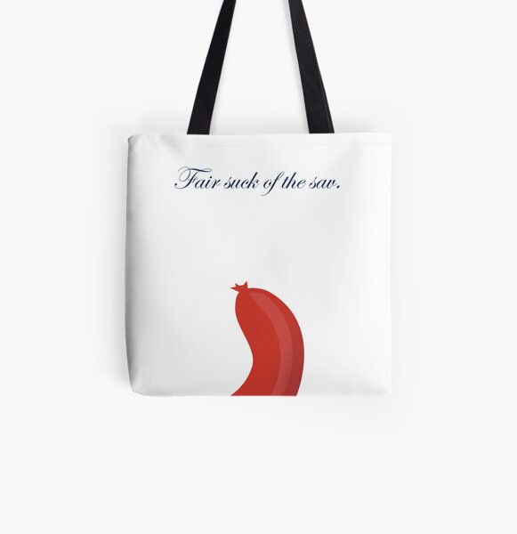 Fair suck of the sav All Over Print Tote Bag