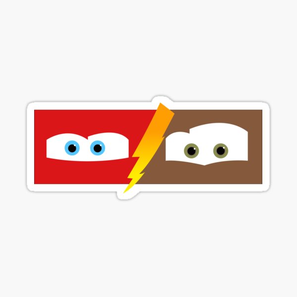 lightning-and-mater-sticker-for-sale-by-mdamore-redbubble