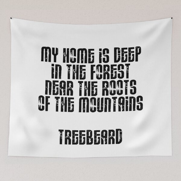 Item preview, TREEBEARD - MY HOME  designed and sold by Skippingbird.