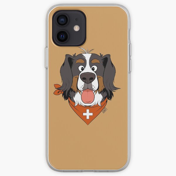 Scruffy Berner iPhone Soft Case