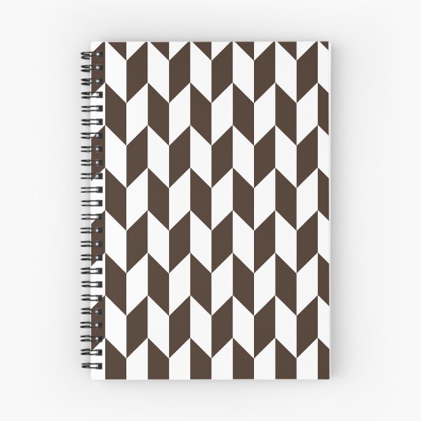 Item preview, Chocolate Thick Offset Chevrons designed and sold by ImageNugget.