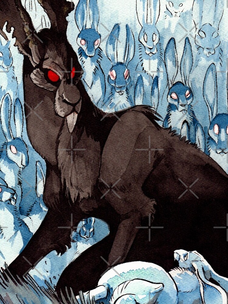 The Black Rabbit by weremagnus