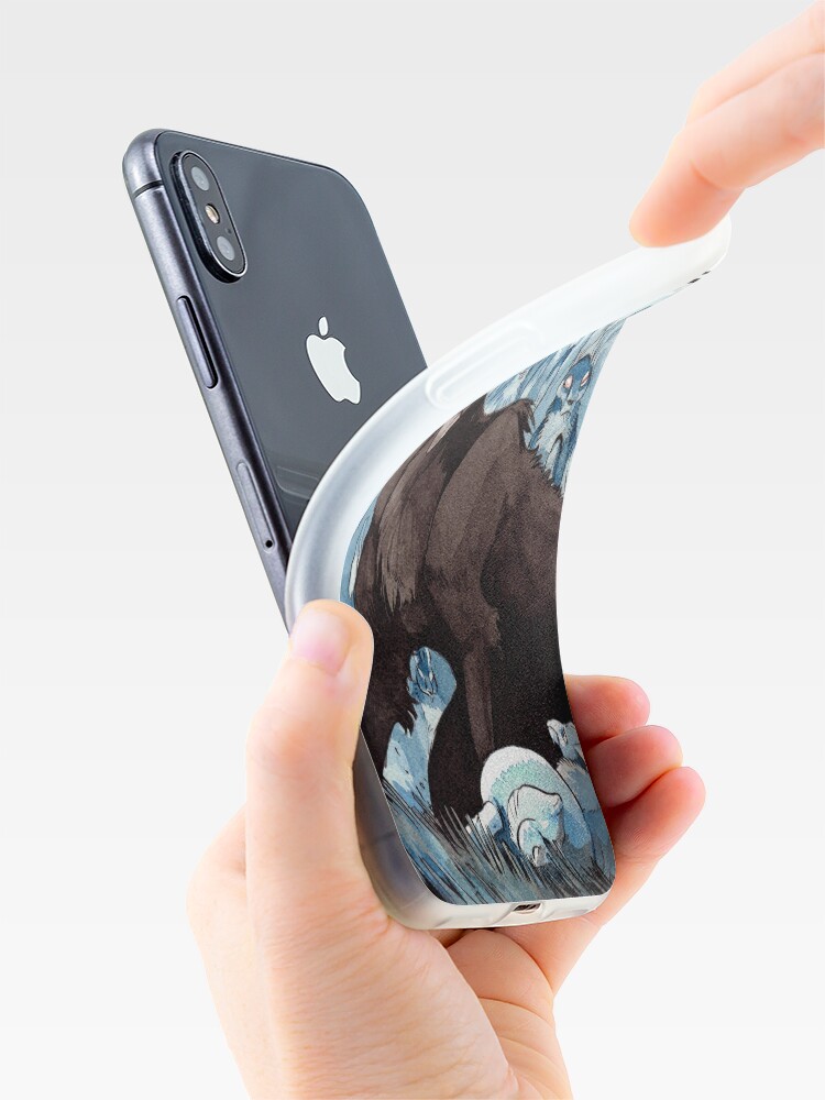 Alternate view of The Black Rabbit iPhone Case & Cover