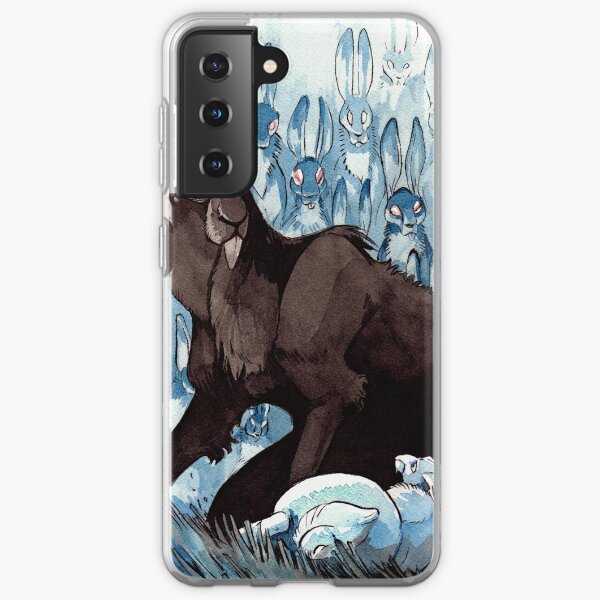 The Black Rabbit Samsung Galaxy Soft Case