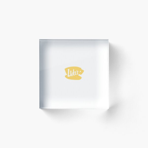 Lukes Diner Acrylic Block
