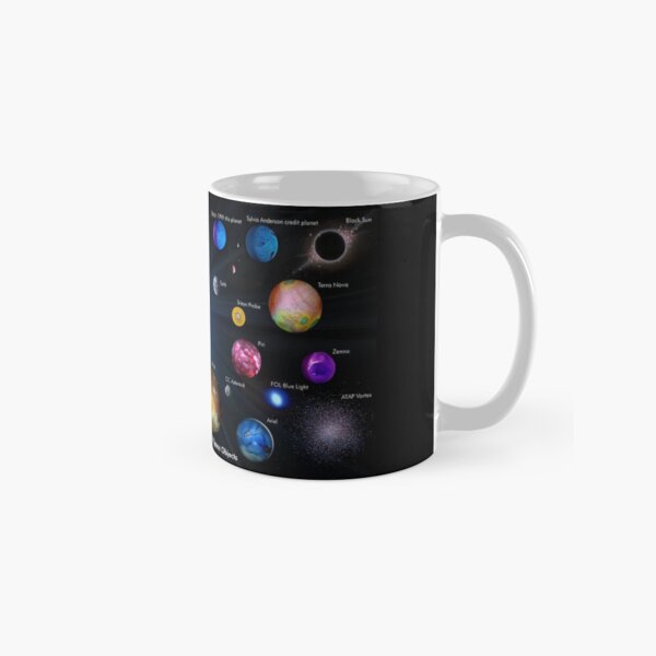 SPACE: 1999 YEAR 1 PLANETS Classic Mug