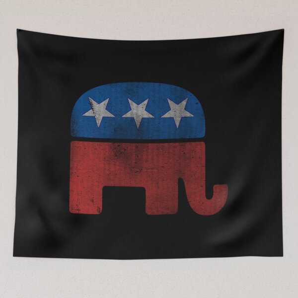 Item preview, Republican Elephant Vintage designed and sold by flippinsg.
