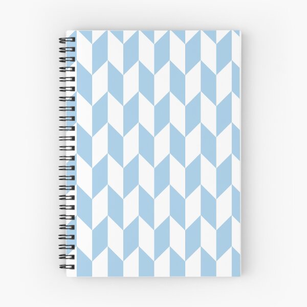 Item preview, LightBlue Thick Offset Chevrons designed and sold by ImageNugget.