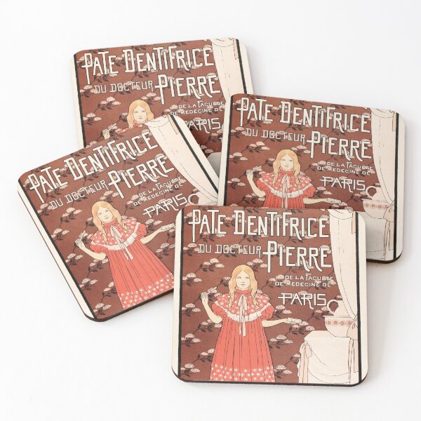 Item preview, PATE DENTIFRICE DU DOCTEUR Toothpaste & Toothbrush Paris by Boutet de Monvel 1894 designed and sold by retroposters.